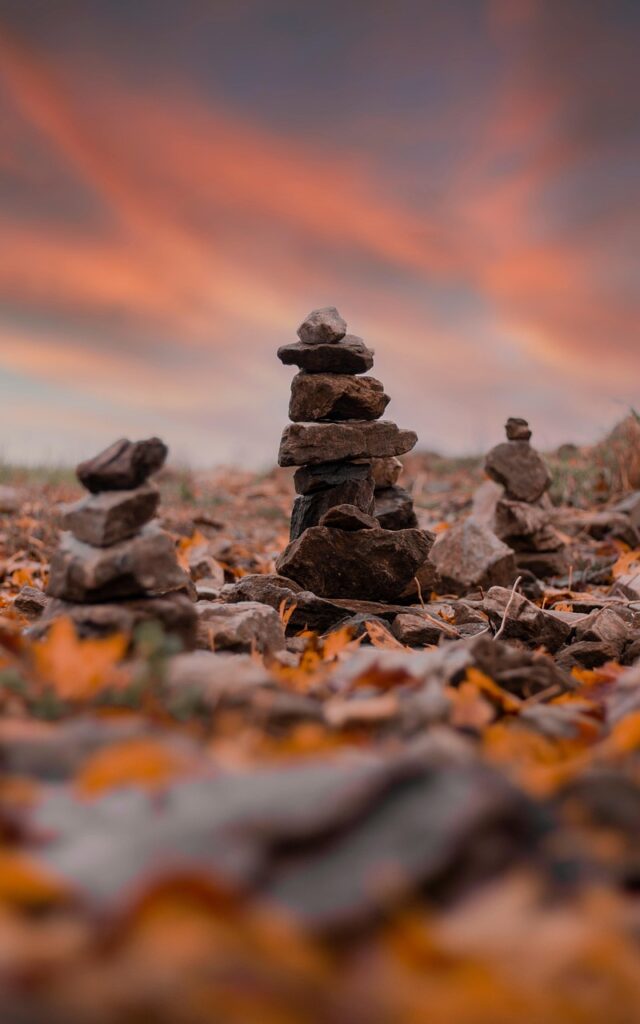 stones, architecture, nature, autumn, peace, balance, meditation, spirit
